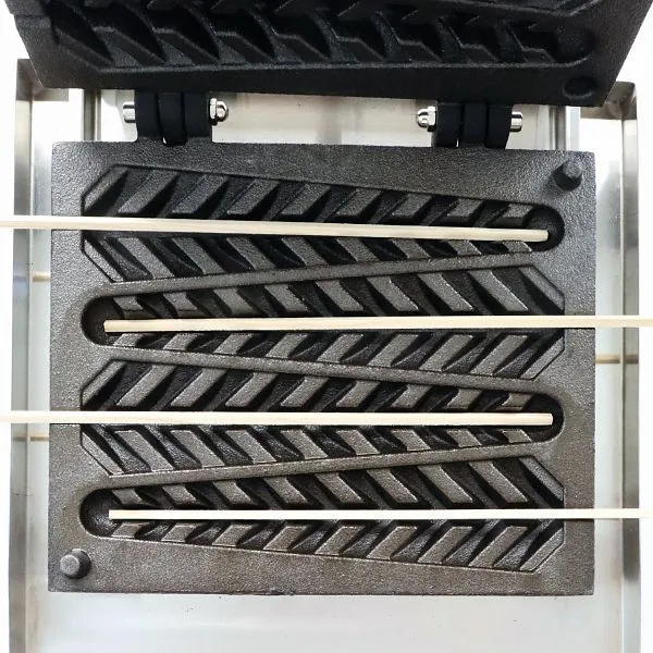 Bastoncini per waffle Schneider per #150730 300 x 4 x 4 mm legno di betulla confezione da 100 157745