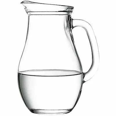 Caraffa Stalgast vetro da 1 litro confezione da 6 pezzi GL3303100