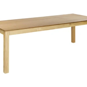 Extending Dining Table 160/240 x 90 cm Light Wood MADURA