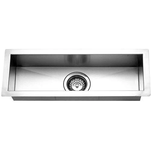 Houzer - CTB-2385 - Contempo Trough Series Undermount Acciaio inox Steel Bar/Prep Sink