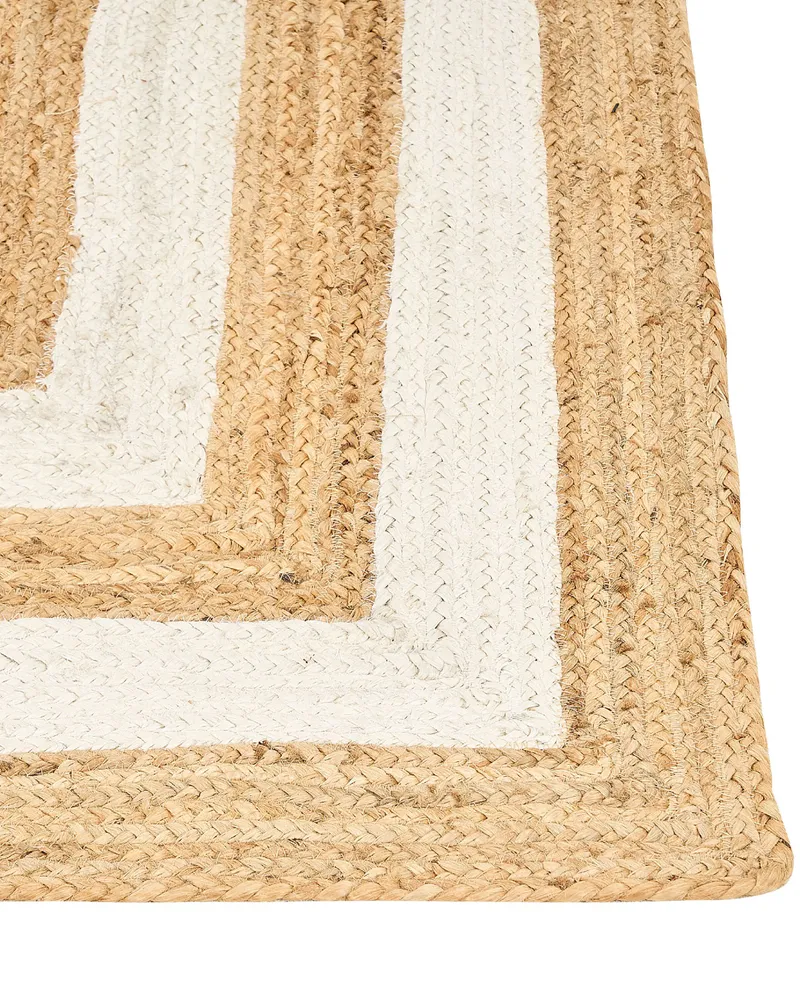 Jute Area Rug 160 x 230 cm Crema GEMEREK