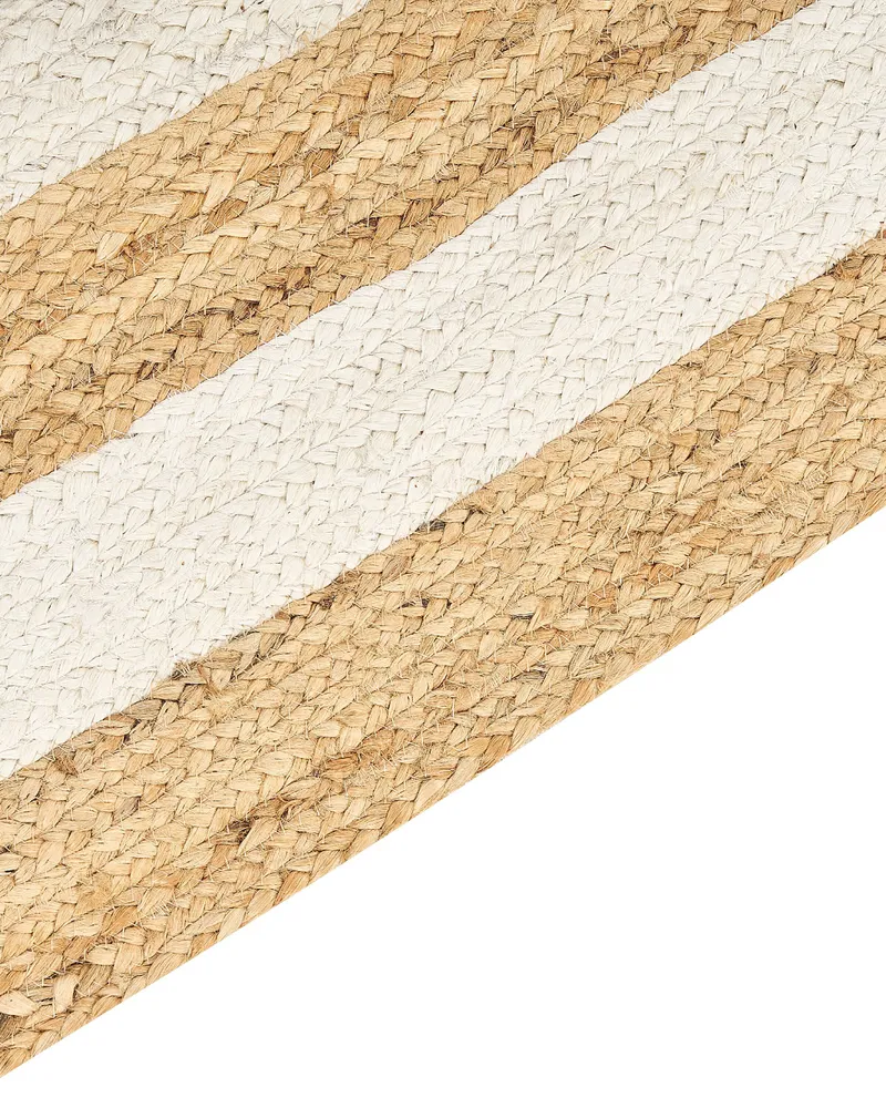 Jute Area Rug 160 x 230 cm Crema GEMEREK
