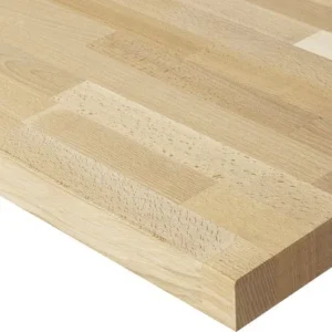 Piano di lavoro faggio massiccio RAU 1500x40x700 mm B-150-070-40