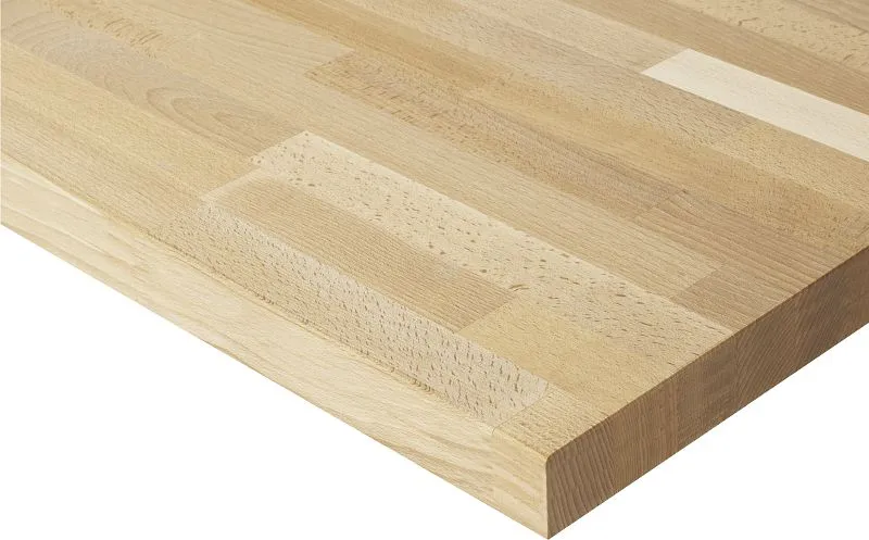 Piano di lavoro faggio massiccio RAU 1500x40x700 mm B-150-070-40