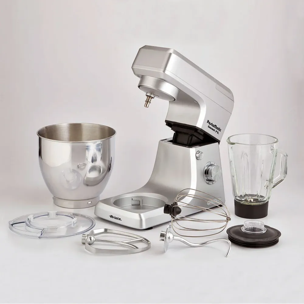 Robot da cucina gourmet 7l + caraffa vetro 1,5l Pastamatic Ariete