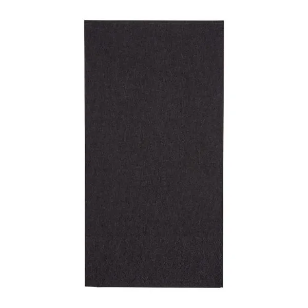 Tovaglioli da tavola riciclabili Fiesta 1/8 nero 40 cm (2000 pezzi) FE249