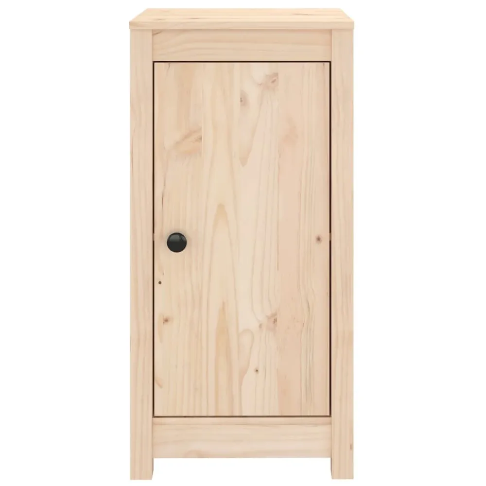 Credenza 39x35x80 cm Legno Massello di Pino