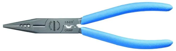 Pinza versatile GEDORE con tagliente dentata forma dritta impugnatura antiscivolo 180 mm 1997394
