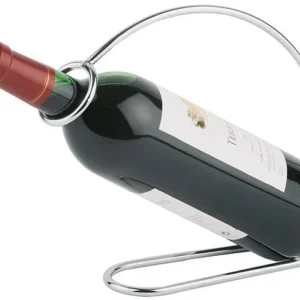 Portabottiglie vino APS 22 x 6 cm altezza: 205 cm metallo cromato 30333