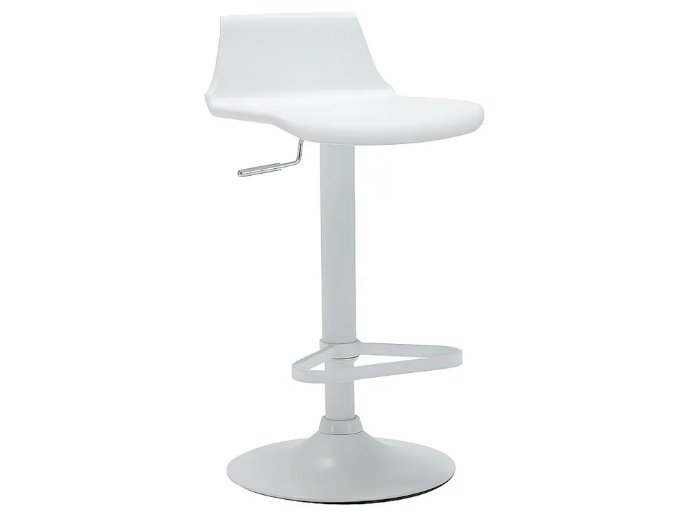 Set "Mobile bar": Mobile da bar SATURNE + 2 sgabelli da bar CALAS Bianco