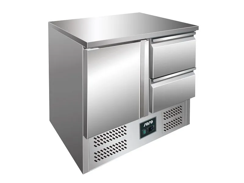 Tavolo refrigerante Saro con cassetti modello VIVIA S901 S/S TOP - 2 x 1/2 GN 323-10062