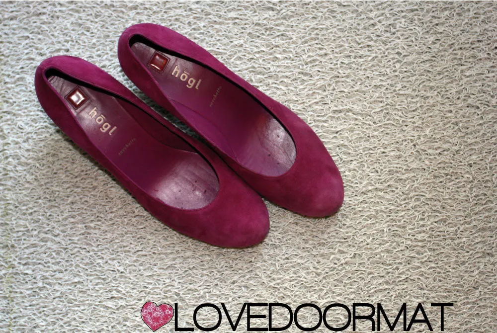 Zerbino Stile – Hai Portato il Vino Rosso? – LOVEDOORMAT, Personalizzabile Pvc, Fondo Gomma, 100% Impermeabile