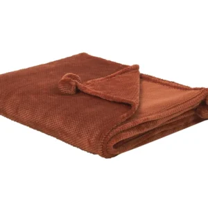 Blanket SAITLER 150 x 200 cm Golden Brown