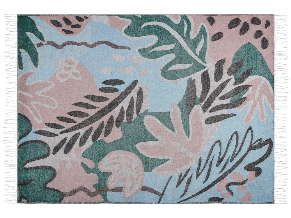 Blanket SOMANI Fabric 130 x 170 cm Multicolour