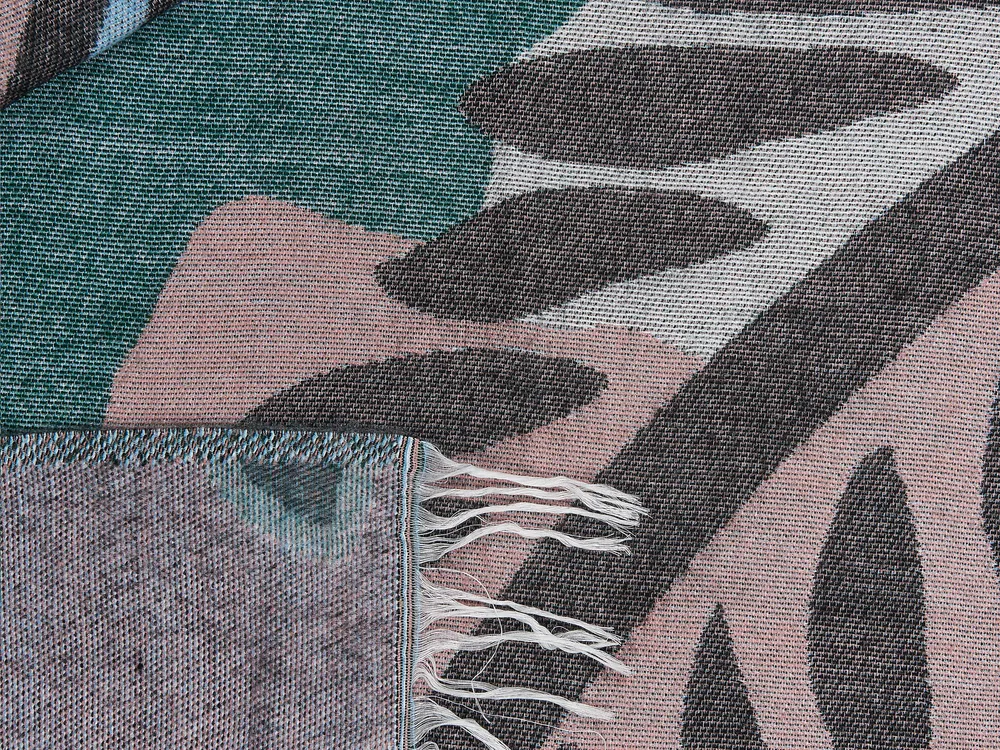 Blanket SOMANI Fabric 130 x 170 cm Multicolour