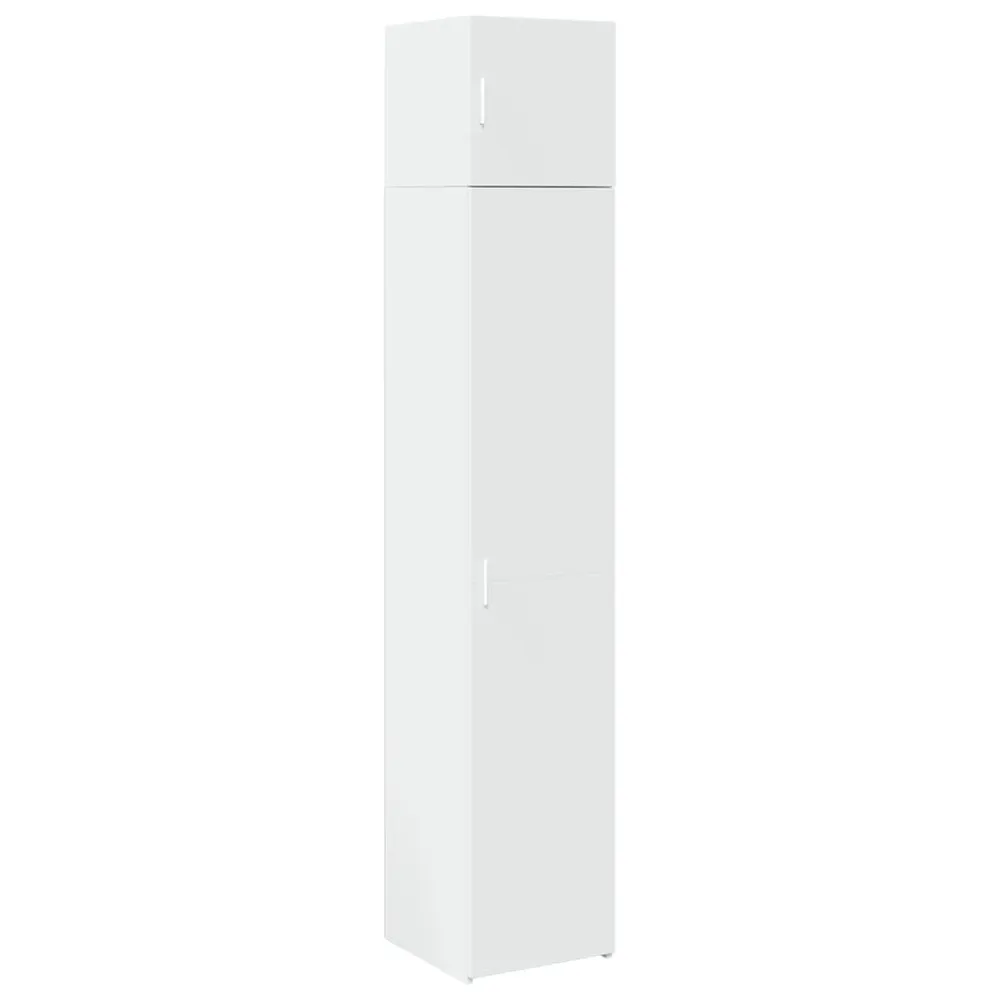 Mobile Sottile Bianco 40x42,5x225 cm Truciolato
