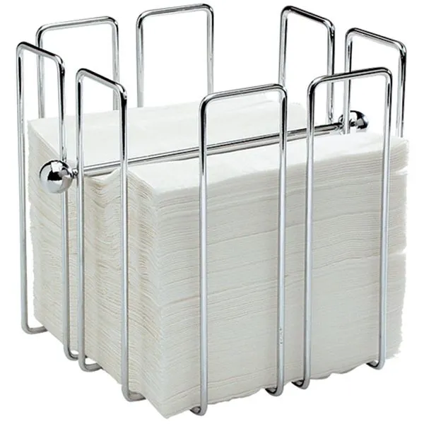 Portatovaglioli Stalgast cromato 195 x 195 x 190 mm (LxPxA) TT4405190