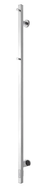 Radiatore scaldasalviette elettrico TVS ELDO 1 F acciaio inossidabile lucidato con timer 1400 x 60 mm ELDO1F