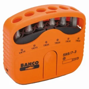 Set di punte Bahco 7 pezzi Torx® TR 10 - TR 40 59S / 7-3