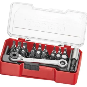 Teng Tools Bit Set con Clip da Cintura Assortiti 29 Pezzi TJ1429