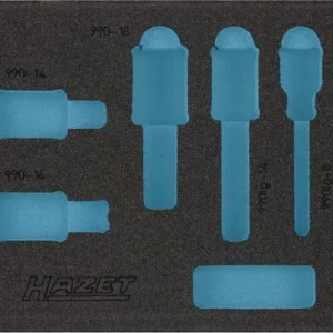 Inserto schiuma morbida Hazet 2 componenti per 163-221/10 990/10 dimensioni / lunghezza: 342 mm x 172 mm 163-221L