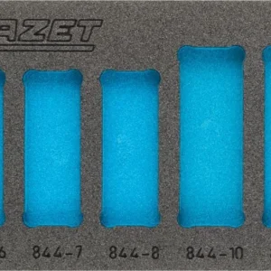 Inserto schiuma morbida Hazet 2 componenti per 844/5 dimensioni/lunghezza: 172 mm x 114 mm Dimensione sistema organizzativ...