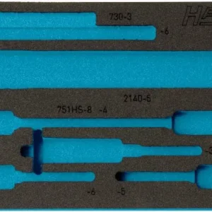 Inserto schiuma morbida Hazet 2 componenti per 163-299/8 dimensioni/lunghezza: 342 mm x 172 mm 163-299L