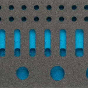 Inserto schiuma morbida Hazet 2 componenti per 1557/32 dimensioni/lunghezza: 172 mm x 114 mm Dimensione sistema organizzat...