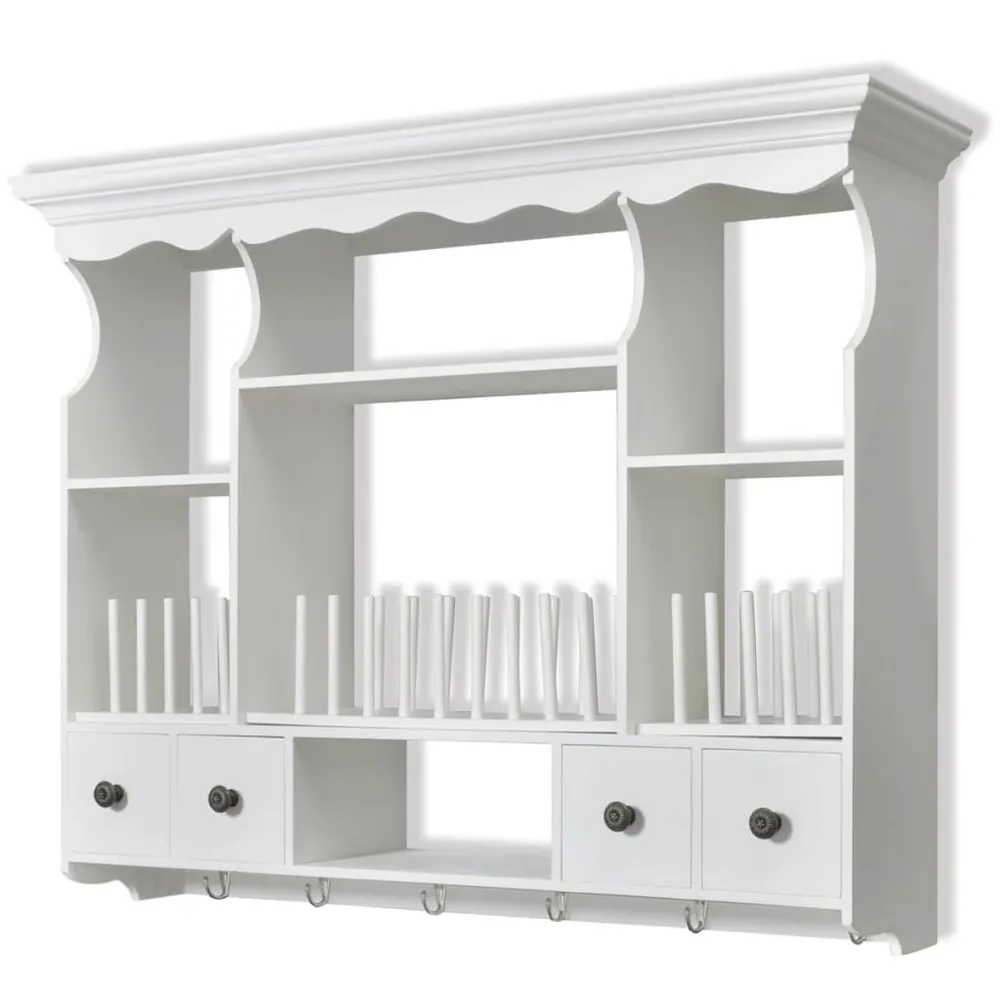 Pensile da Cucina Legno Bianco