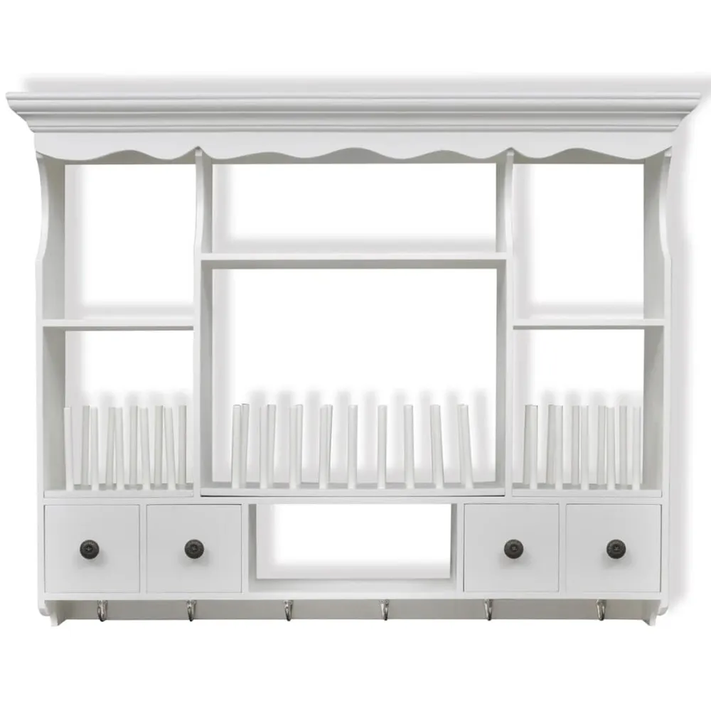 Pensile da Cucina Legno Bianco