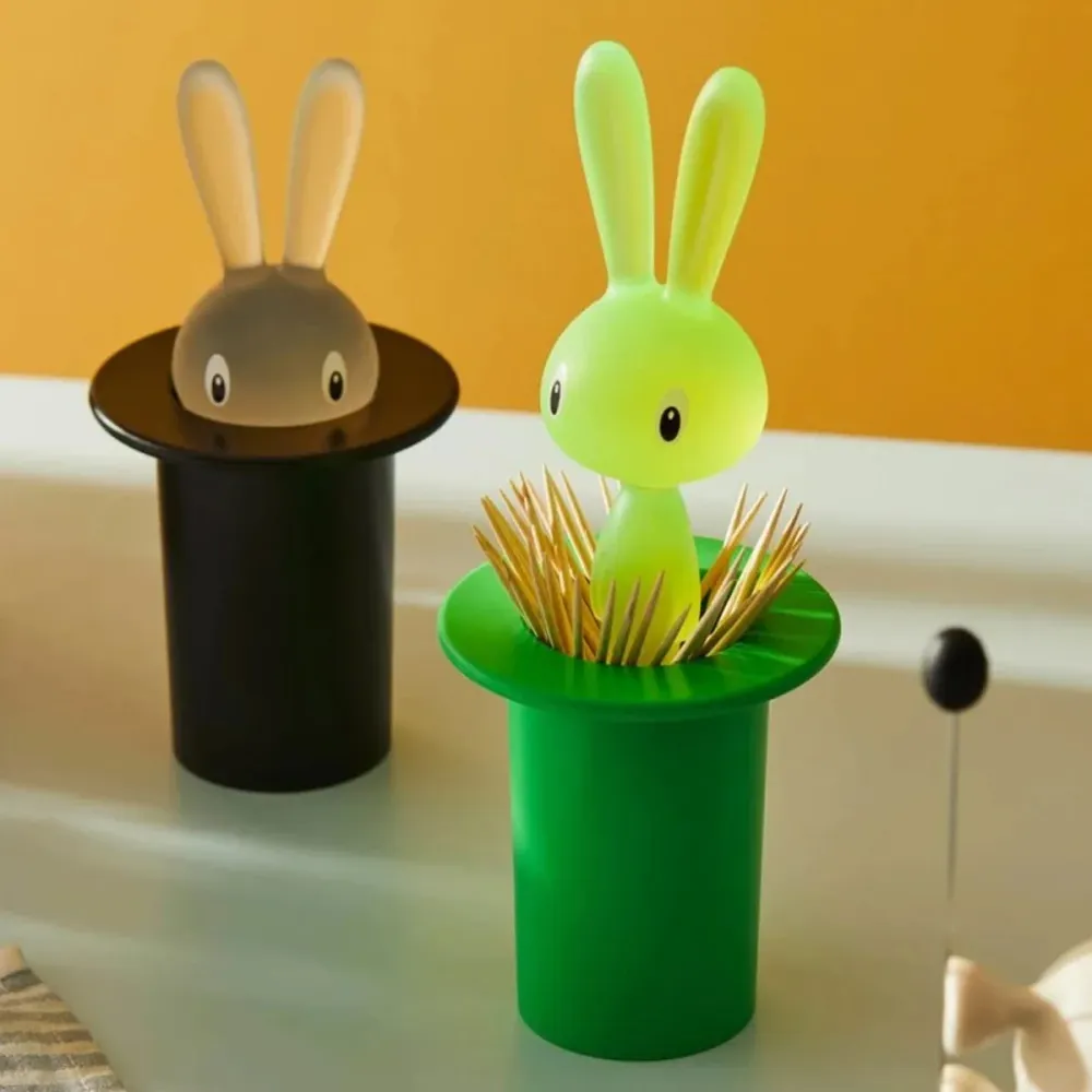 Porta stuzzicadenti resina termoplastica Magic Bunny di Alessi