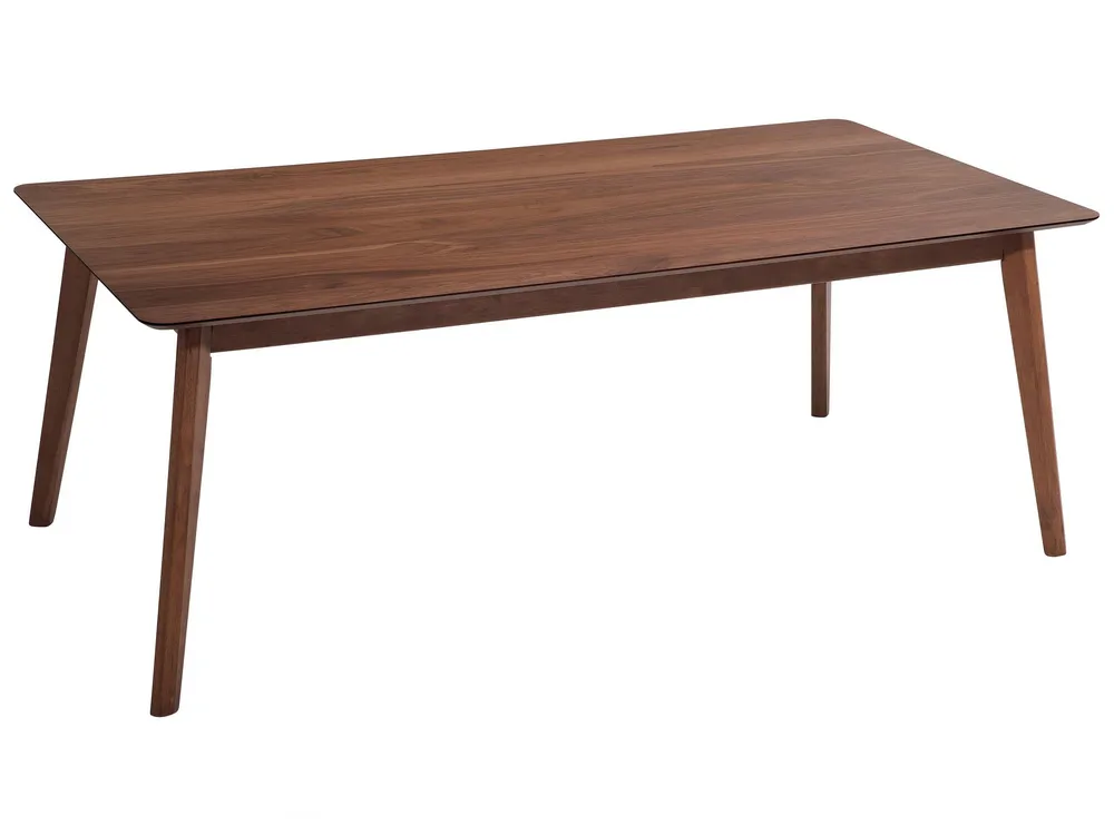 Centrotavola Decorativo Tavolo da pranzo legno cupo 200 x 100 cm MADOX