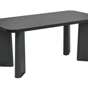 Cestino per il Pane Tavolo da pranzo nero 180 x 90 cm ATLIN