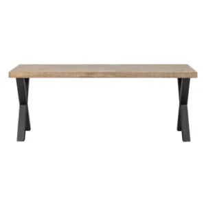 Cestino per il Pane Tavolo Tablo legno di mango bianco Woood - 180cm