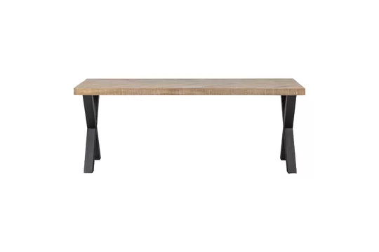 Cestino per il Pane Tavolo Tablo legno di mango bianco Woood - 180cm