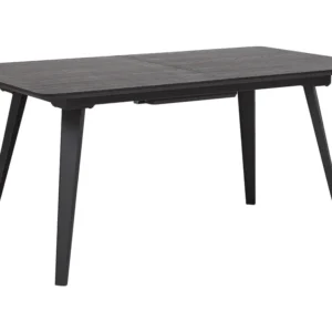 Extending Dining Table 160/200 x 90 cm Nero puro IRVINGTON