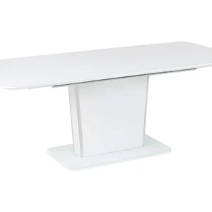 Extending Dining Table 160/200 x 90 cm White SUNDS