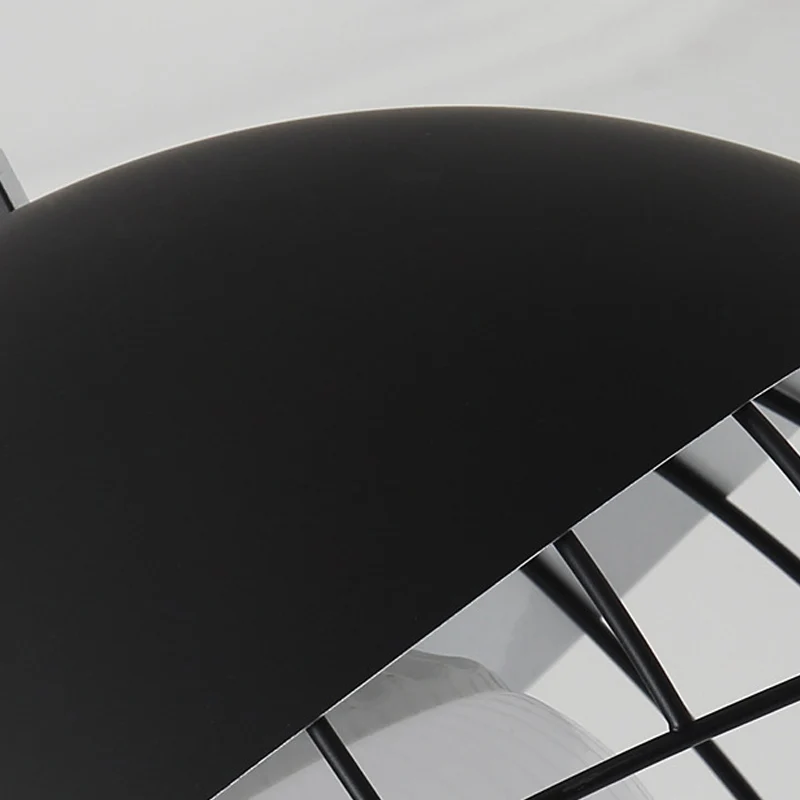 Lampada sospensione metallica con paralume cupola stile nordico, 3 lampadine, lampada sospensione multipla per sala da pranzo