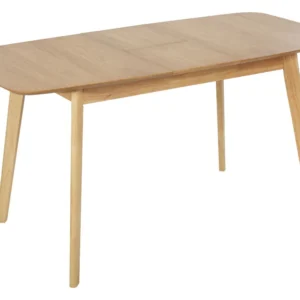 Set di Piatti Tavolo da pranzo estensibile legno palese 120/150 x 75 cm MADOX