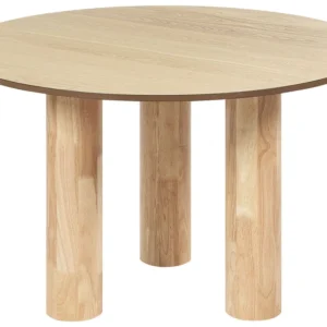 Sottobicchieri Tavolo da pranzo legno limpido ⌀ 120 cm ORIN