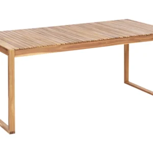 Tavolo da pranzo legno di acacia limpido 180 x 90 cm SASSARI II