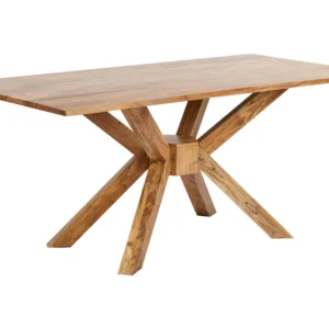 Tavolo da pranzo legno d'acacia limpido 180 x 90 cm HAYES