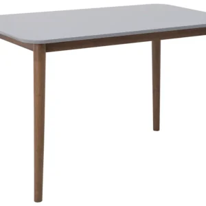 Tavolo da pranzo legno grigio 118 x 77 cm MODESTO