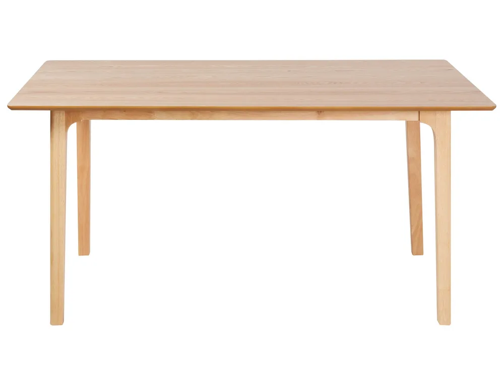 Tavolo da pranzo legno limpido 160 x 90 cm DELMAS