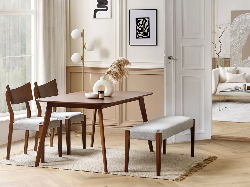 Tavolo da pranzo legno ombroso 150 x 90 cm EPHRATA