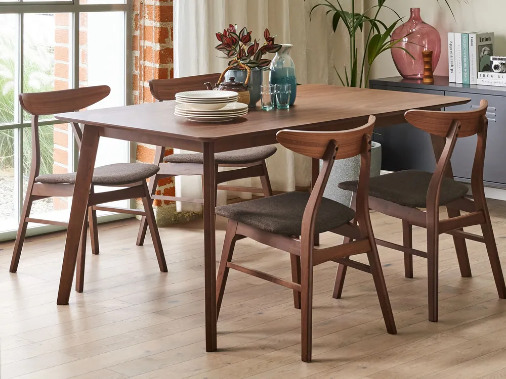 Tavolo da pranzo legno ombroso 150 x 90 cm EPHRATA