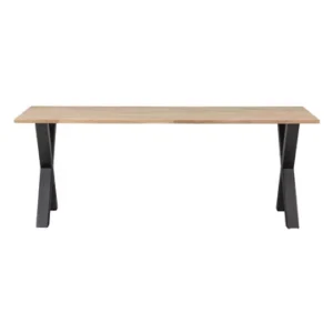 Tavolo rovere massiccio Tablo nocciola Woood - 200cm