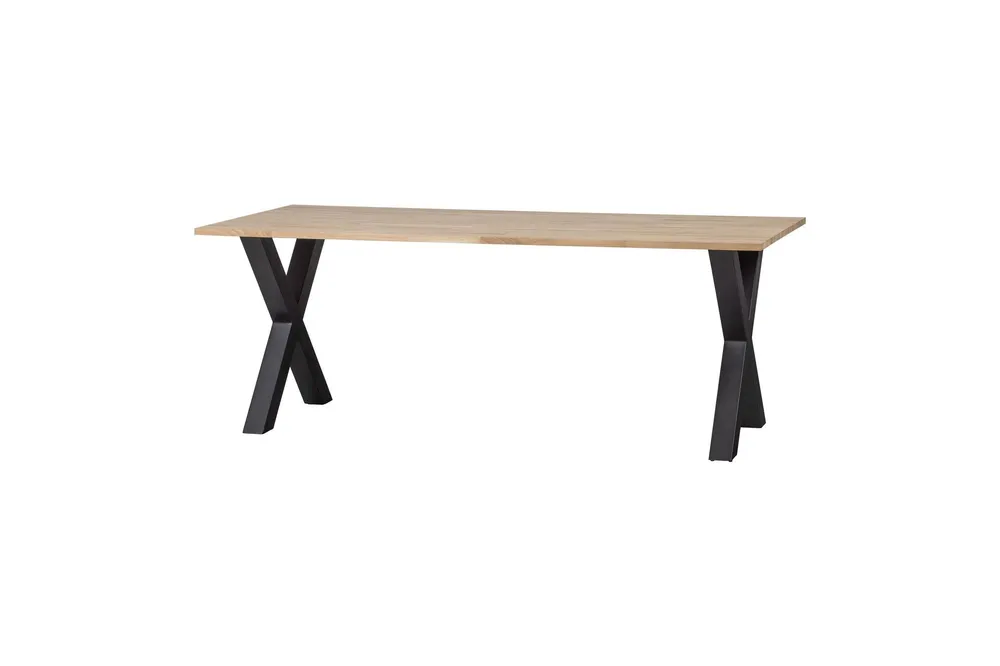 Tavolo rovere massiccio Tablo nocciola Woood - 200cm