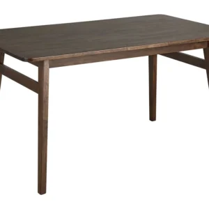 Tovaglia Festiva Tavolo da pranzo legno cupo 140 x 85 cm VENTERA