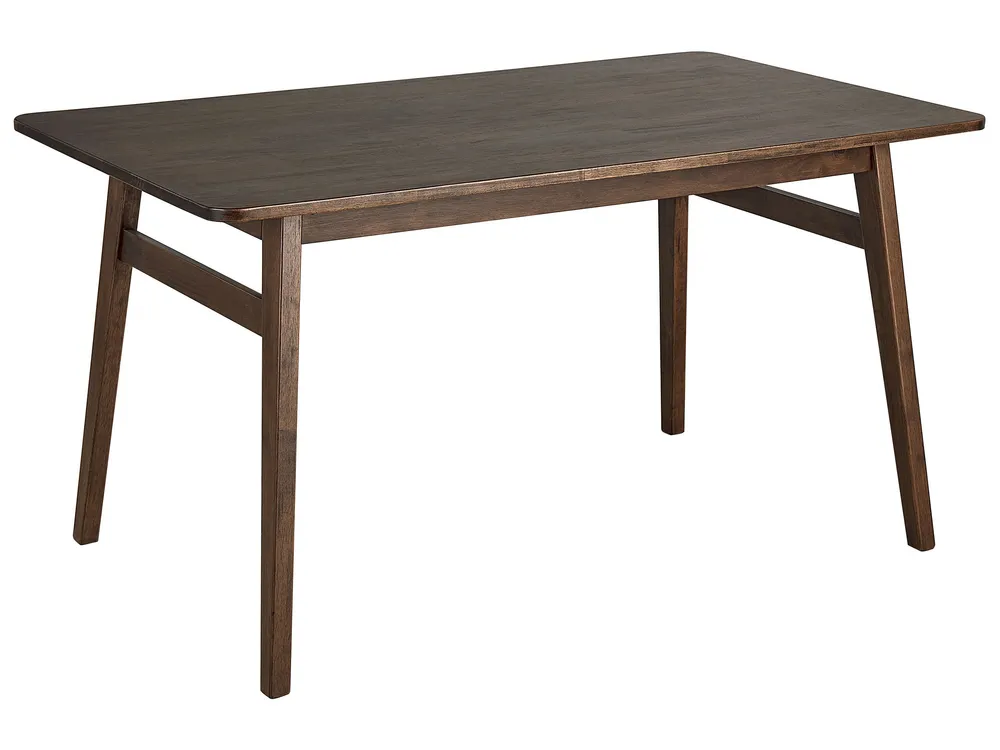Tovaglia Festiva Tavolo da pranzo legno cupo 140 x 85 cm VENTERA